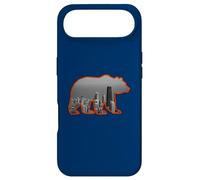 Carcasa para iPhone Air Horizonte de la Ciudad de Chicago Dentro de una Silueta parda