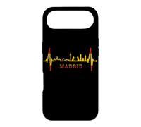 Carcasa para iPhone Air Horizonte de Madrid Skyline Latido Pulso Bandera Amo Madrid