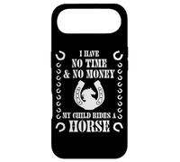 Carcasa para iPhone Air Horse Mom: No Tengo Tiempo ni Dinero, mi Hijo Monta a Caballo