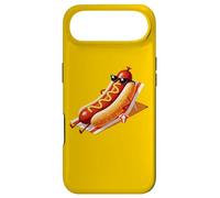 Carcasa para iPhone Air Hot Dog Beach Wiener Funny Holiday Lover Juego de Palabras Ingenioso Humor Arte