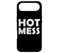 Carcasa para iPhone Air Hot Mess Funny Mothers Day Costume For Mom/Sister Hot Mess