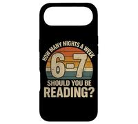 Carcasa para iPhone Air How Many Nights a Week Should You Be Reading Funny 6 7 Meme