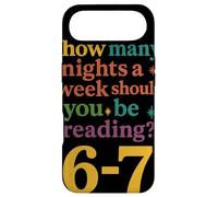 Carcasa para iPhone Air How Many Nights Should You Be Reading 6-7 Reader Lector