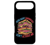 Carcasa para iPhone Air How Many Sandwiches Don't Activate Me Merienda aleatoria -