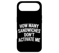 Carcasa para iPhone Air How Many Sandwiches Don't Activate Me Merienda aleatoria -