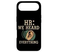 Carcasa para iPhone Air HR We Heard Everything Human Resources Ear Graphic Funny