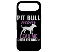Carcasa para iPhone Air Huella de Pit Bull Mom Fear Me Not The Dog
