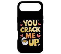 Carcasa para iPhone Air Huevo Divertido You Crack Me Up