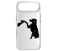 Carcasa para iPhone Air Human and Dog Paw Fist Bump Dog Lover Dog and Man Friendship