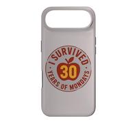 Carcasa para iPhone Air Humor de Maestros Jubilados: sobreviví 30 años de Lunes