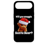 Carcasa para iPhone Air Humor navideño Will You Snuggle Christmas Bear