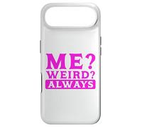 Carcasa para iPhone Air Humor sarcástico ¿Yo? ¿Extraño? Siempre Sarcasmo