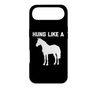 Carcasa para iPhone Air Hung Like A Horse - Camiseta Divertida para Hombre