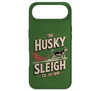 Carcasa para iPhone Air Husky Sleigh Co - Huskies siberianos clásicos - Vintage
