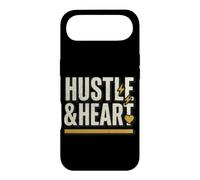 Carcasa para iPhone Air Hustle Heart Motivacional Emprendedor Moler Ambición