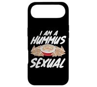 Carcasa para iPhone Air I Am A Hummus Sexual Vegan Food Spread Juego de Palabras