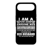 Carcasa para iPhone Air I Am A Spoiled Husband I Have Freaking Awesome Wife