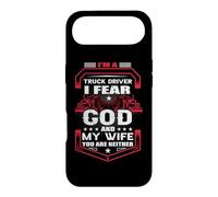 Carcasa para iPhone Air I Am A Truck Driver God and My Wife Funny Trucker