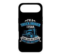 Carcasa para iPhone Air I Am A Truck Driver I Fear God and My Wife Funny Trucker