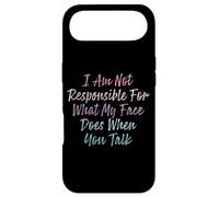 Carcasa para iPhone Air I Am Not Responsible For What My Face Does When You Talk