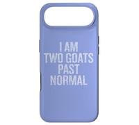 Carcasa para iPhone Air I Am Two Goats Past Normal Funny Custom Dichos