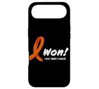 Carcasa para iPhone Air I Beat Kidney Cancer. I Won! Orange Ribbon For Survivors