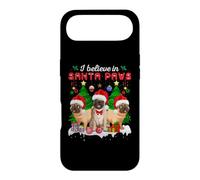 Carcasa para iPhone Air I Believe In Santa Paws - Amante de los Perros - Lindo Carlino navideño
