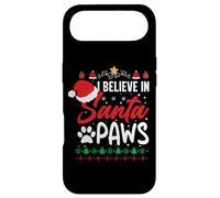 Carcasa para iPhone Air I Believe In Santa Paws - Amante de Perros y Gatos - Linda Navidad