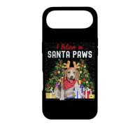 Carcasa para iPhone Air I Believe In Santa Paws - Lindo Cachorro de Beagle navideño