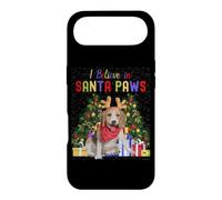 Carcasa para iPhone Air I Believe In Santa Paws - Lindo Cachorro de Beagle navideño