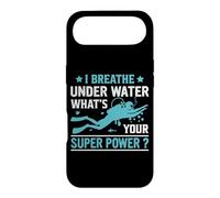 Carcasa para iPhone Air I Breathe Under Water Funny Scuba Dive Diver Diving