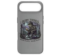 Carcasa para iPhone Air I Bury Things Frog Gardener Dark Humor Shovel