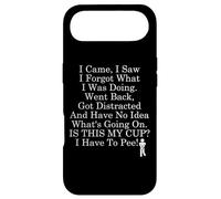 Carcasa para iPhone Air I Came I Saw I Forgot What I Was Doing Coffee I Have to Pee