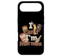Carcasa para iPhone Air I Can't I'm Mormon Funny LDS Humor con café y Bebidas