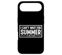 Carcasa para iPhone Air I Can't Wait for Summer to be Over Odio el Clima de Verano