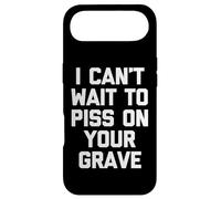 Carcasa para iPhone Air I Can't Wait To Mear On Your Grave - Funny Saying Sarcastic