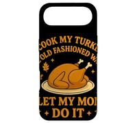 Carcasa para iPhone Air I Cook My Turkey The Old Fashioned Way I Let My Mom Do It