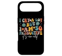 Carcasa para iPhone Air I Cry A Lot But I Am So Productive It's An Art For Man Girls