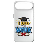 Carcasa para iPhone Air I Did The Work Graduation Cap Proud Graduate Design tee