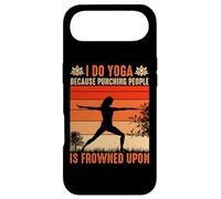 Carcasa para iPhone Air I Do Yoga Because Punching People Is Frowned Upon