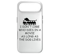 Carcasa para iPhone Air I Dont Care Who Dies in Movie as Long as Dog Lives Dog Mom