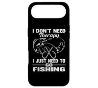 Carcasa para iPhone Air I Don't Need Therapy I Just Need To Go Fishing Funny Fish
