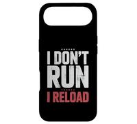 Carcasa para iPhone Air I Don't Run I Reload Funny Gun Humor Sarcasm Funny Quote