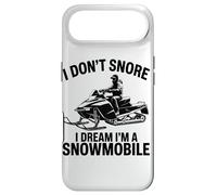 Carcasa para iPhone Air I Don't Snore I Dream I'm A Snowmobile Lover Snow Sport
