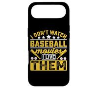 Carcasa para iPhone Air I Don't Watch Baseball Movies I Live Them
