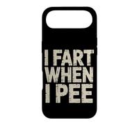 Carcasa para iPhone Air I Fart When I Pee Mordaza de baño vergonzosa -