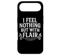 Carcasa para iPhone Air I Feel Nothing But with Flair Emotional Desapego Cita