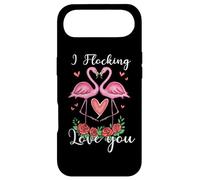 Carcasa para iPhone Air I Flocking Love You Flamingo Pareja Romántico Juego de Palabras