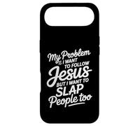 Carcasa para iPhone Air I Follow Jesus But I Still Want To Slap People -