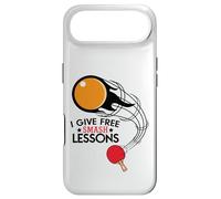 Carcasa para iPhone Air I Give Free Smash Lessons Funny Table Tennis Player Love